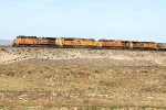 UP WB grain train